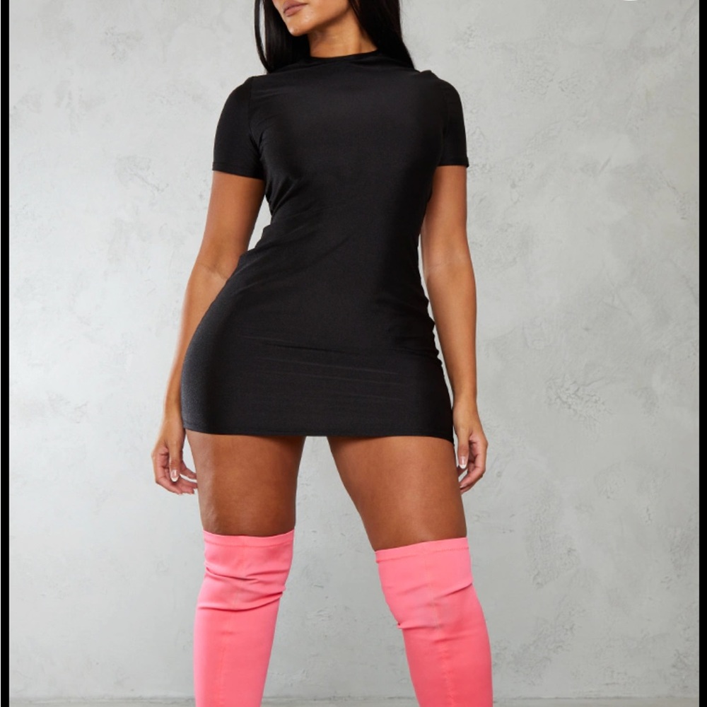 Stretchy mini dress